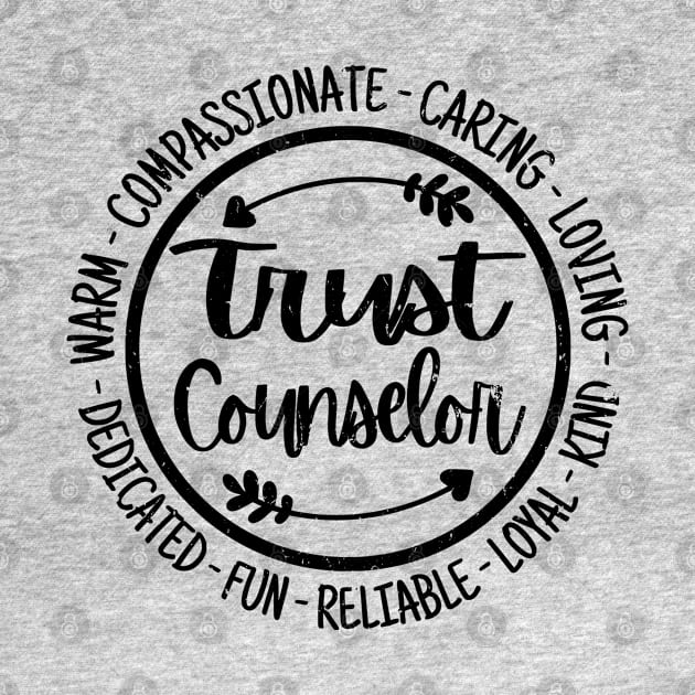 Trust Counselor Funny Mentor Counseling Appreciation Vintage by HeroGifts